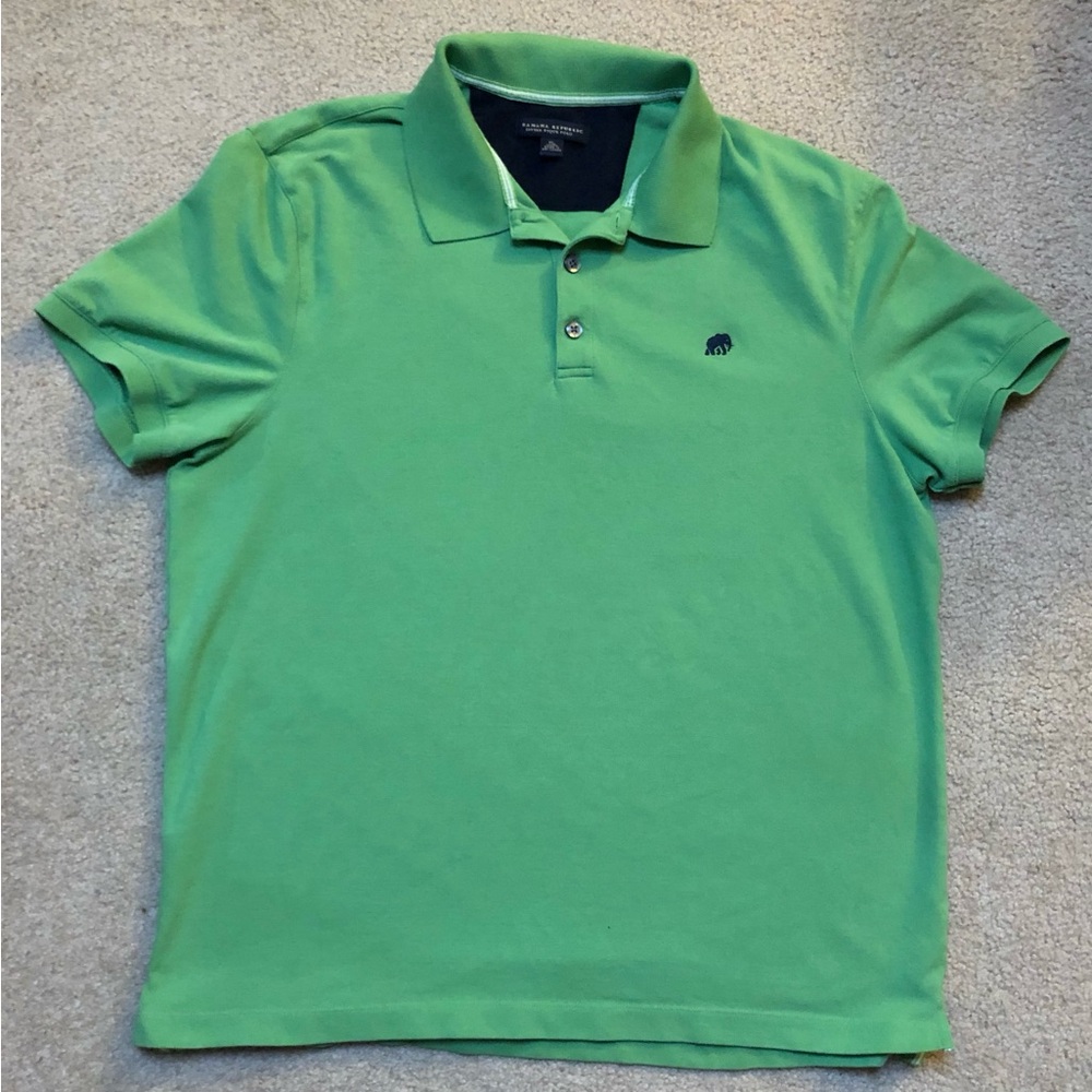Men’s Banana Republic Green Polo XL